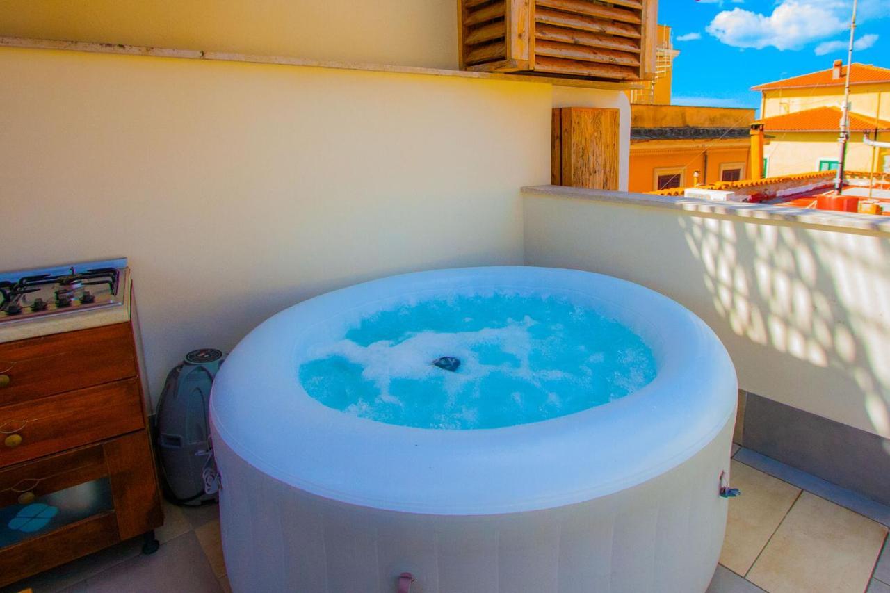 "Sea & Center" Free Beach, Wifi, Mini Pool, Roof Terrace, Ladispoli, Rome Eksteriør bilde